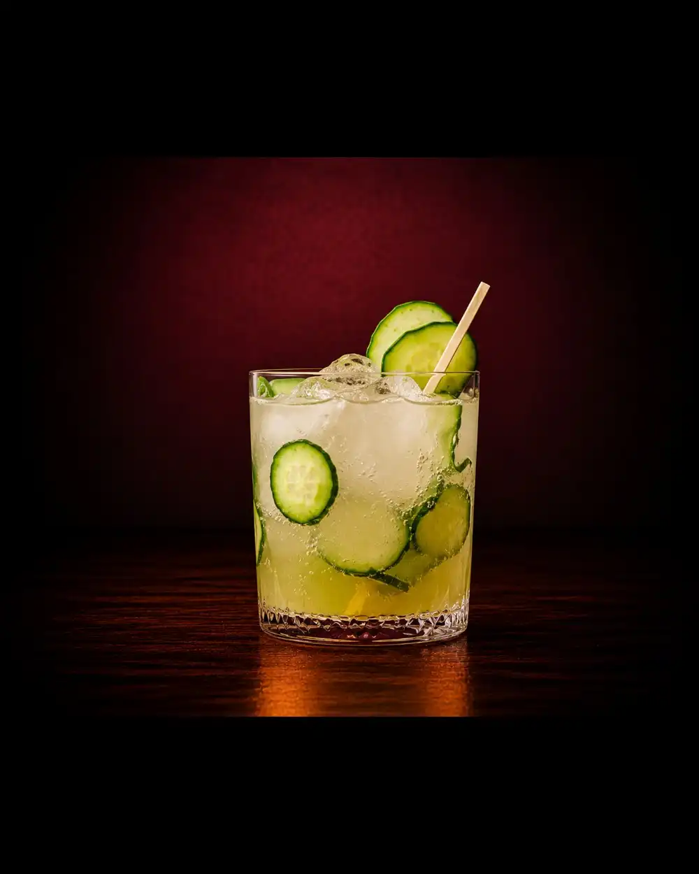 Fresh Cucumber Caipiroska