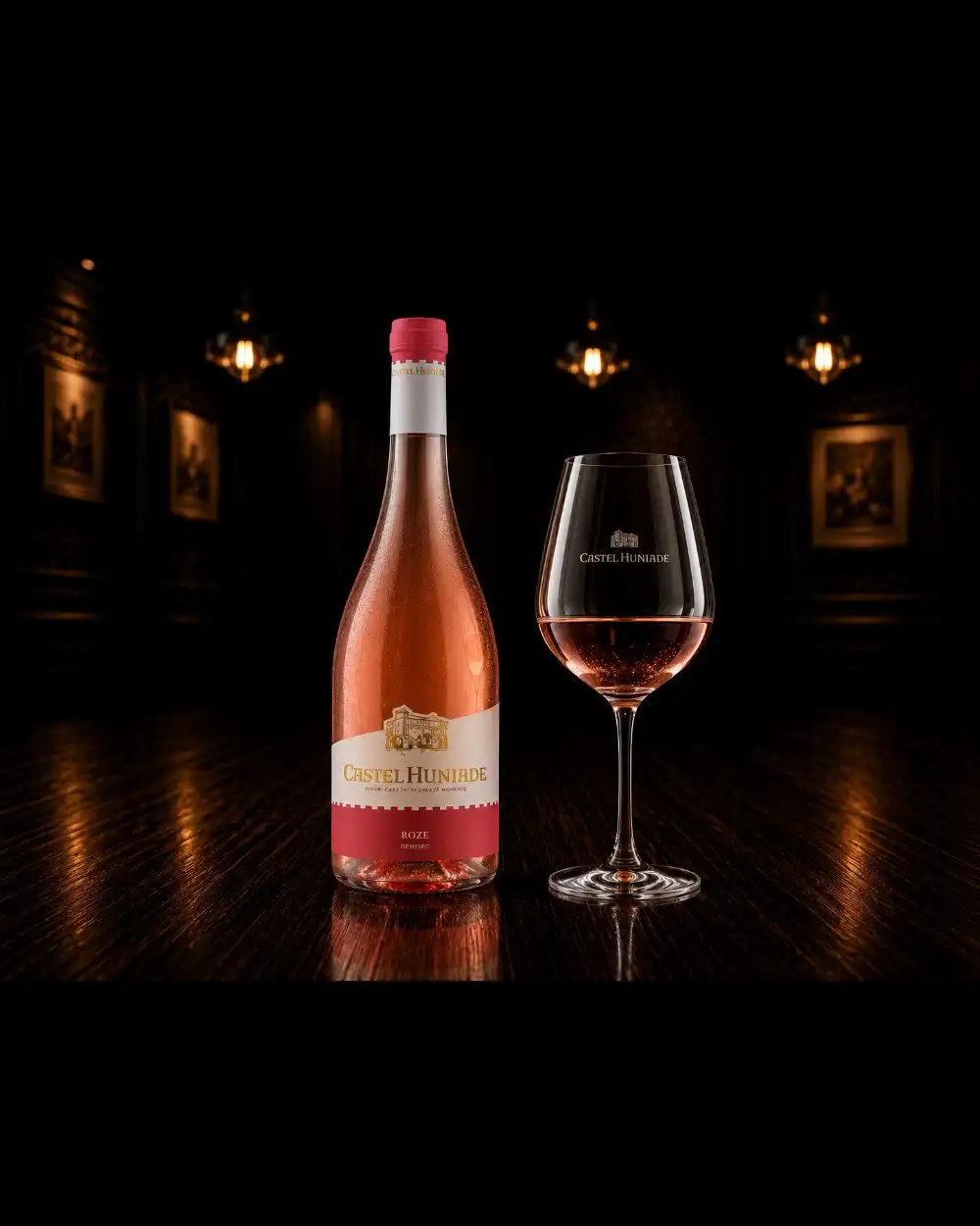 Castelul Huniade Roze Demi-Sec
