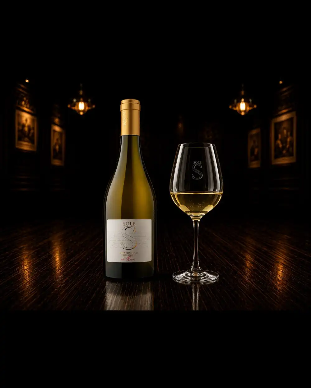 Sole Chardonnay Barrique alb sec